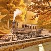 3D Wooden Puzzle, Wooden Model Kit, Craft Kit, Steam Locomotive Puzzle, DIY Educational Toy, Gift for Boys, Girls, and Adults, Birthday, Christmas