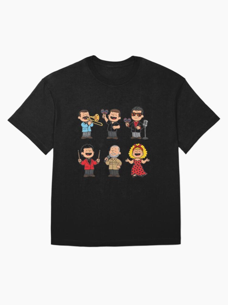Héctor Lavoe Iconic Fania Era Salsa Legends: Tito Puente, Celia Cruz, Hector Lavoe Vibes | Limited Edition Oversized T-Shirt