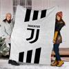 1pc Juventus Theme Blanket - Digital Print, Polyester, Cozy for All Seasons, Perfect for Outdoor, and Travel