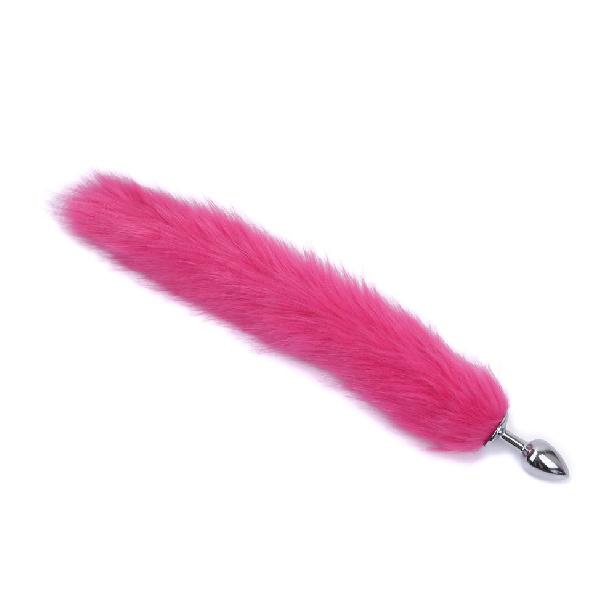 Multicolor Artificial Fox Tail Metal Butt Plug Adult Sex Sex Toy Sex Product Small Size