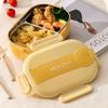 Stainless Steel Insulation Lunch Box Sealed Lunch Container BPA-Free Snack Food Box  Outdoor