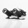 2Pcs LED Motorcycle Turn Signal Lamp Projection Lamp Sequential Flash Indicator Lights Running Light