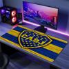 Boca Juniors Logo Mouse Pad, Large Gaming Desk Mat, Non-slip XXL Mousepad for Laptop & Tablet, Mini PC Playmat with Stitched Edges