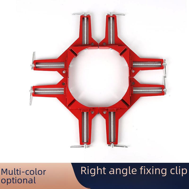 

Алюминиевый сплав 90° прямоугольный зажим для DIY стеклянного аквариума/рамы для фотографий 90 чёрный