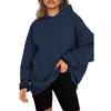 Oversized Hooded Sweatshirt Women Loose Fit Long Sleeve Casual Style Plus Size S-5XL