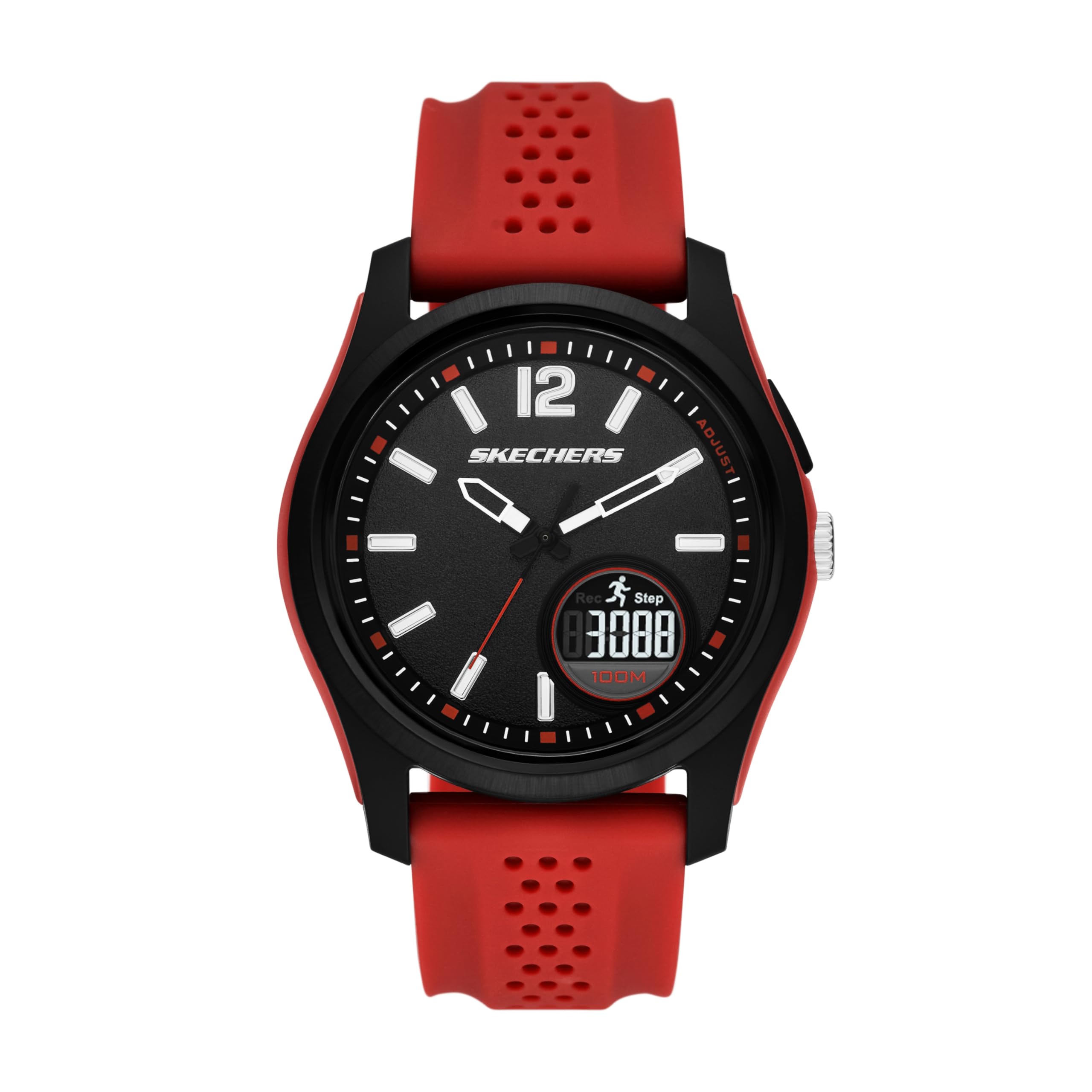 Skechers Silicone Watch SR5269 Men s Analog-Digital