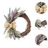 Easter Door Wreath Decor, Artificial ,Hanging, Decorative Front Garland, Floral Hoop for Window