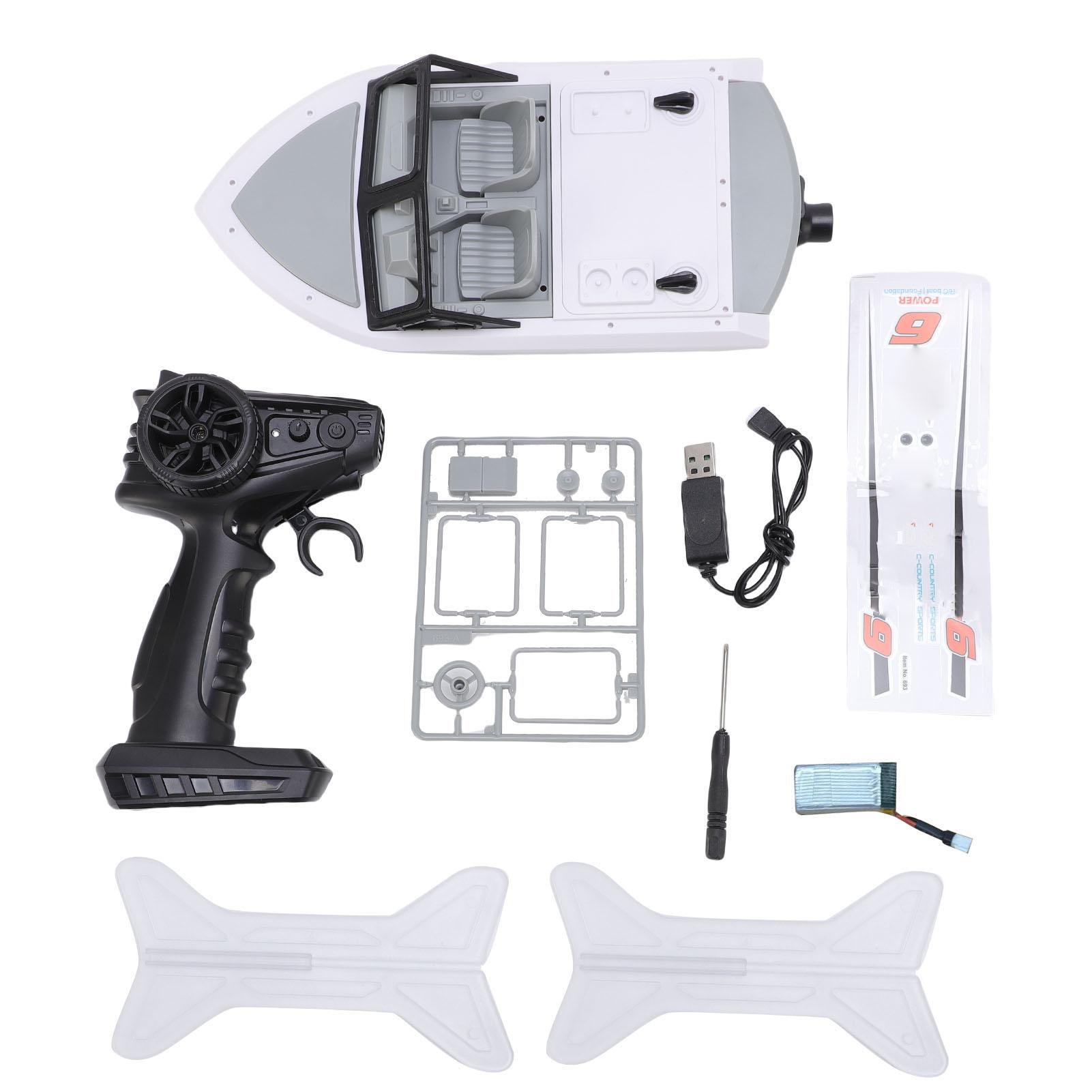 

Радиоуправляемая лодка 1/12 2,4 ГГц Высокоскоростной Бесколлекторный Двигатель Водонепроницаемая Перезаряжаемая Гоночная Радиоуправляемая Лодка для Single Battery