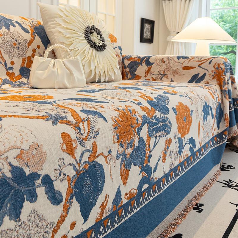 

Французский стильный чехол для дивана, легкий, роскошный, универсальный, чехлы для дивана, многослойный, четыре сезона, защитная пленка для дивана и мебели 180x130