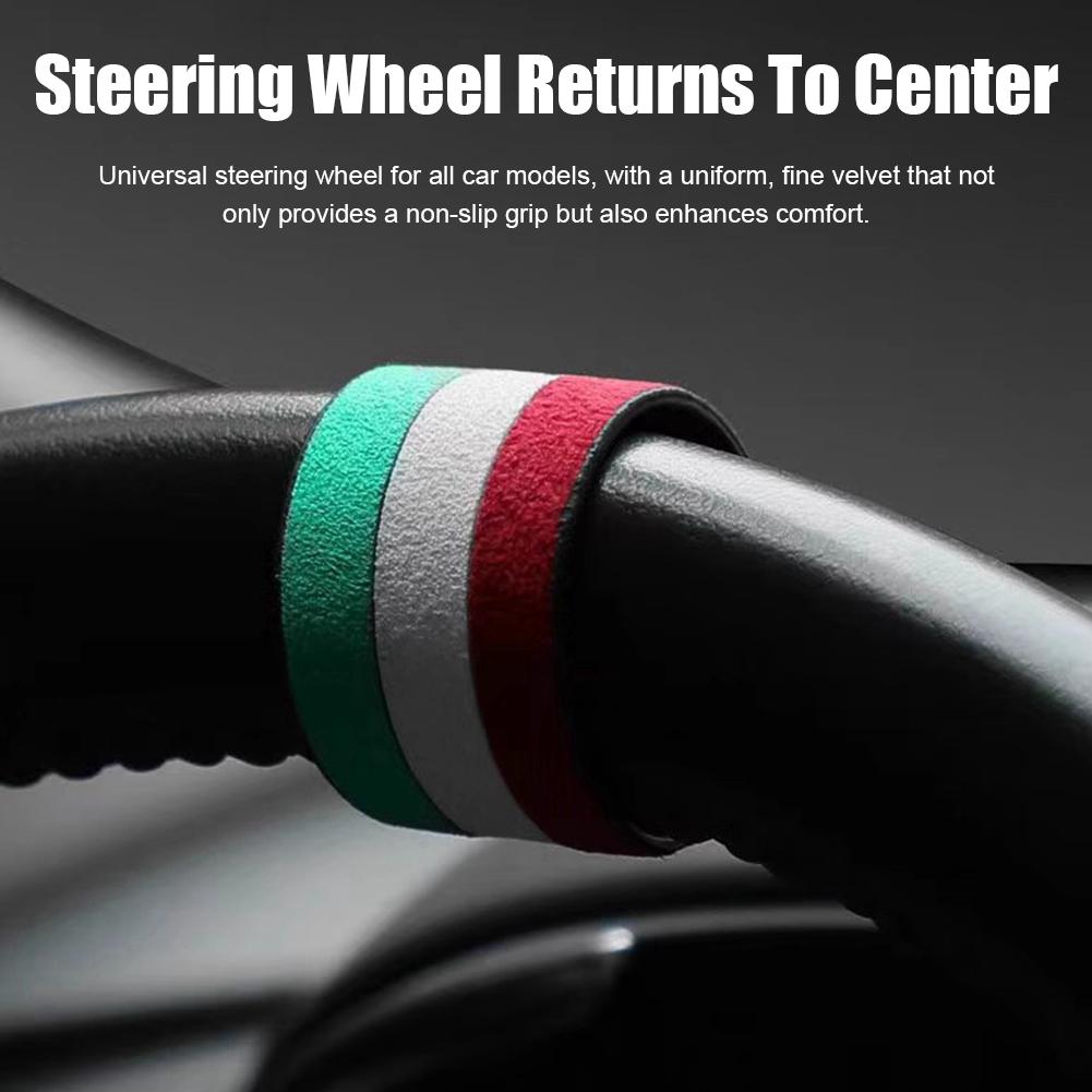 1 pz Universale Segnalino Superiore per Volante Auto Booster Sterzo Linea di Segnalazione Accessori Decorativi Centro Ruota Auto S1T1