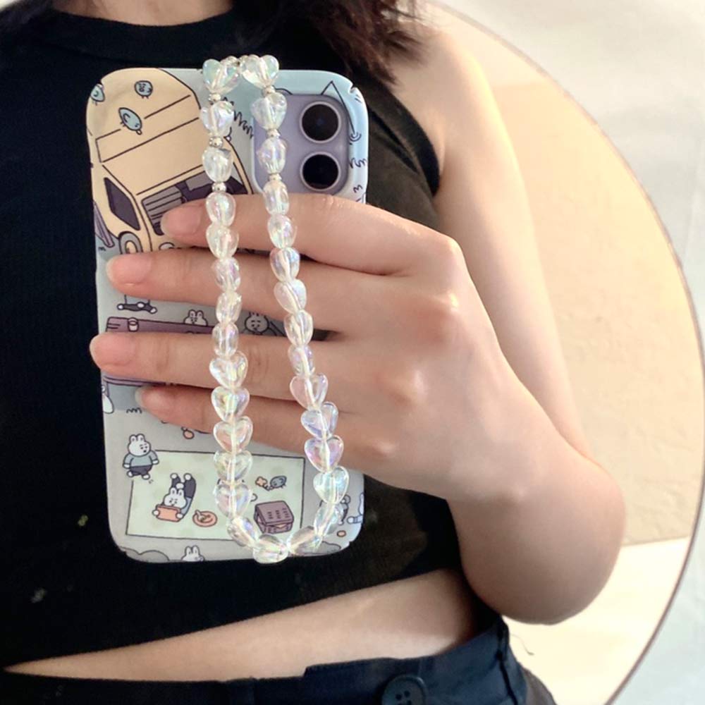 

Ремешок из акриловой бусины, ремни для мобильного телефона, ремешок для мобильного телефона, жемчужная цепочка для телефона, цепочка для смартфона