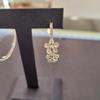 ARTRIA Flower Point Cubic Ring E Earrings CHAERET0001WHF