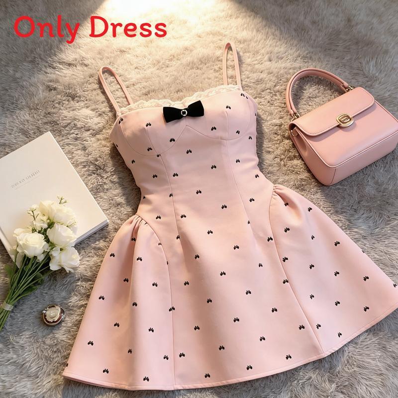 Miu Miu Pink Satin Dress With Backless Design For Summer 2026 Style