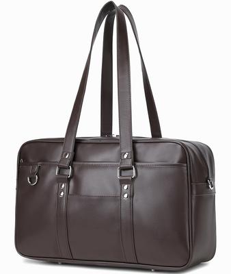 School Bag for High School Faux Large High for Commuting To School or Cram Long Shoulder Unisex [uishun] Students, Leather, Size, Capacity, School,