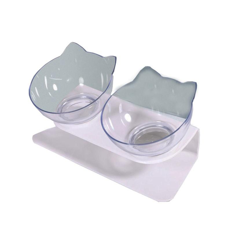 Non-Slip Double Cat Bowl Dog Bowl With Stand Pet Feeding Cat Water Bowl For Cats Food Pet Bowls For Dogs Feeder Product Supplies