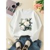 Kids Sweatshirt Print Crewneck Sweatshirt - Machine Washable,Spring And Autumn,Sportswear And Casual Wear,Soft And Comfortable, Children's Clothing