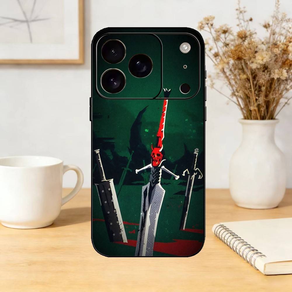 D-Devil May Cry D-Dante Phone Case For iPhone 17,16,15,14,13,12,11 Plus,Pro,Max,Mini Silicone black Soft Cover