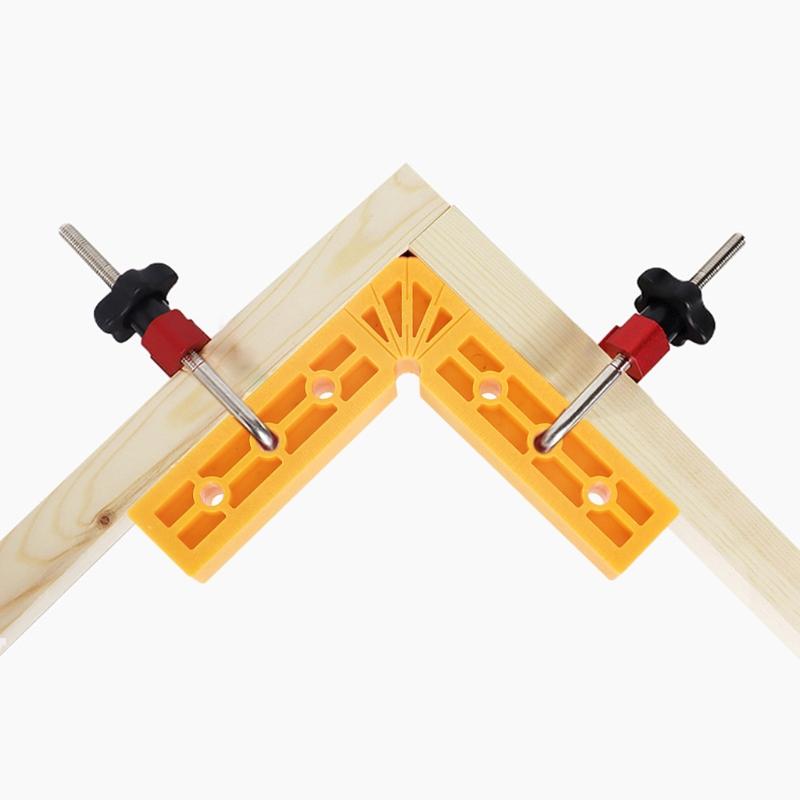 Plastic Positioning Squares Right Angle Clamps 90 Degree Corner Clamp Woodworking Tools for Wood Cabinets Best Gift for
