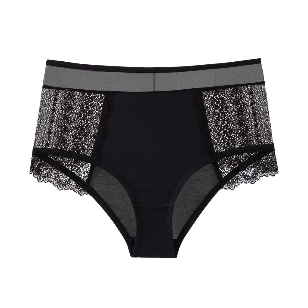 High Waist Ice Silk Panties Women's Abdominal Tight Underwear No Trace Hip Lifting Triangle Brifes Underwear