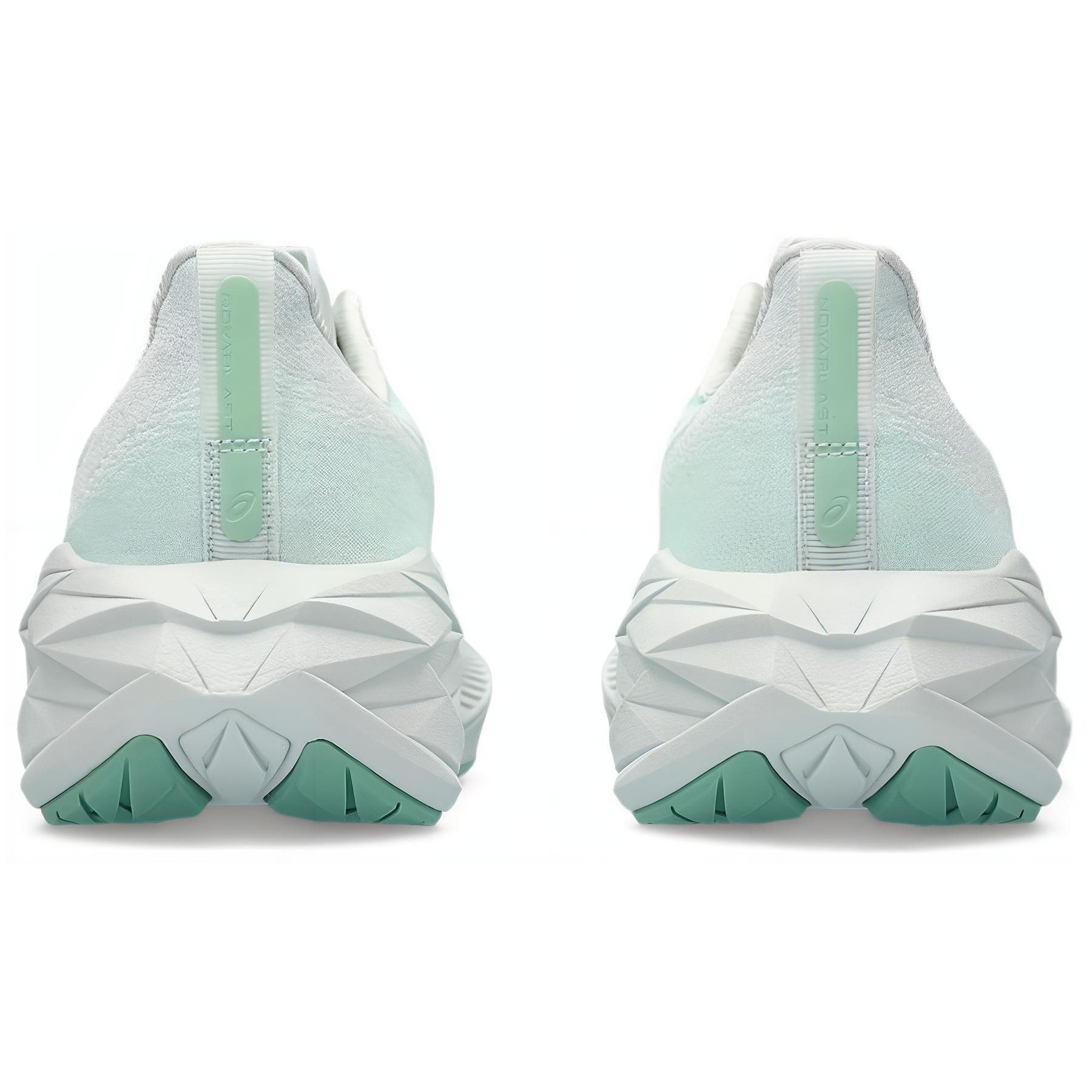 Asics Novablast 4 Бледно-мятный белый женские кроссовки синий 1012B510-300 39.5 — фото 4