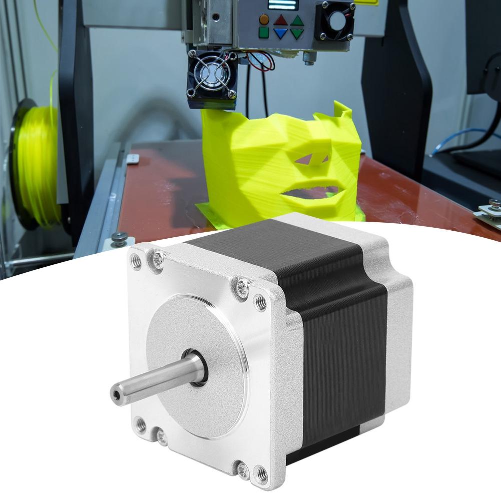NEMA 23 Stepper Motor 3D Printer Accessories with 4 Pin Cable 23HS5628 6.35mm 8mmShaft Diameter 6.35mm