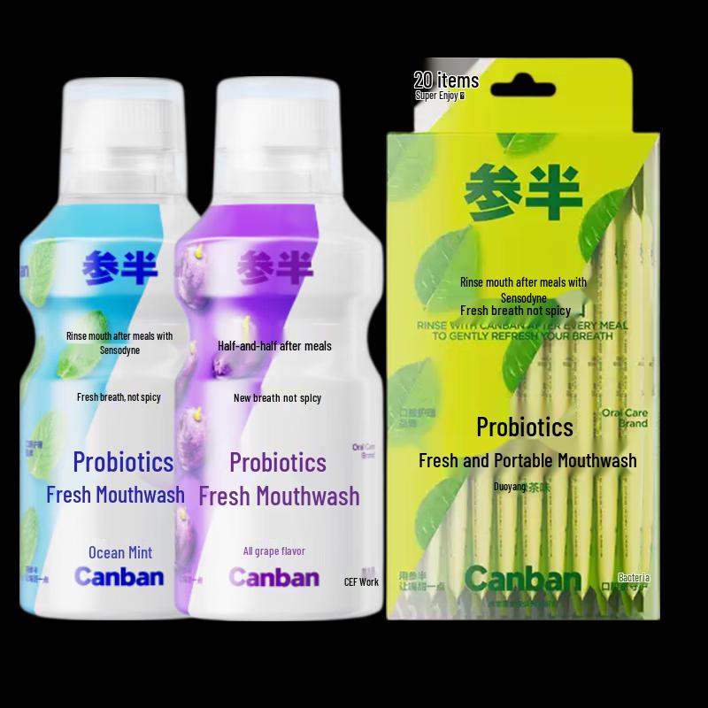 Semi Probiotic Mouthwash Multi-Flavor Bundle