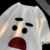 Men's Trendy Oversized Short-Sleeve T-Shirt - Casual Summer Style for Students & Couples