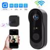 Smart Video Doorbell-Wireless WiFi Security Camera with Night Vision,two-way Audio,real-time Notification,cloud Storage,smart Home Security Doorbell
