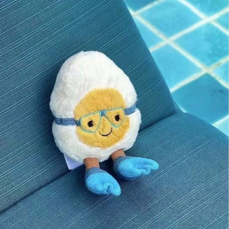 Cartoon Diving Egg Plush Doll Children Toy For Kids And Collectors