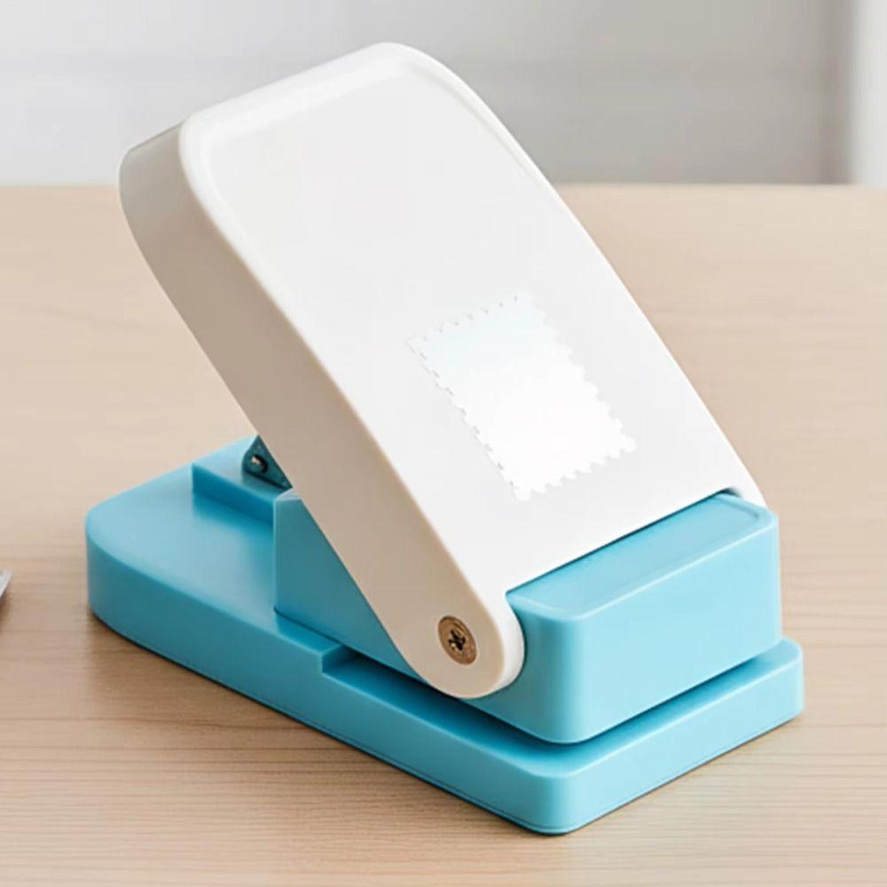 Labor Saving Embossing Machine DIY Christmas Tree Hole Punch Stamp Border Punch  for Card