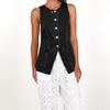 European & American Retro Sleeveless Denim Jacket for Women