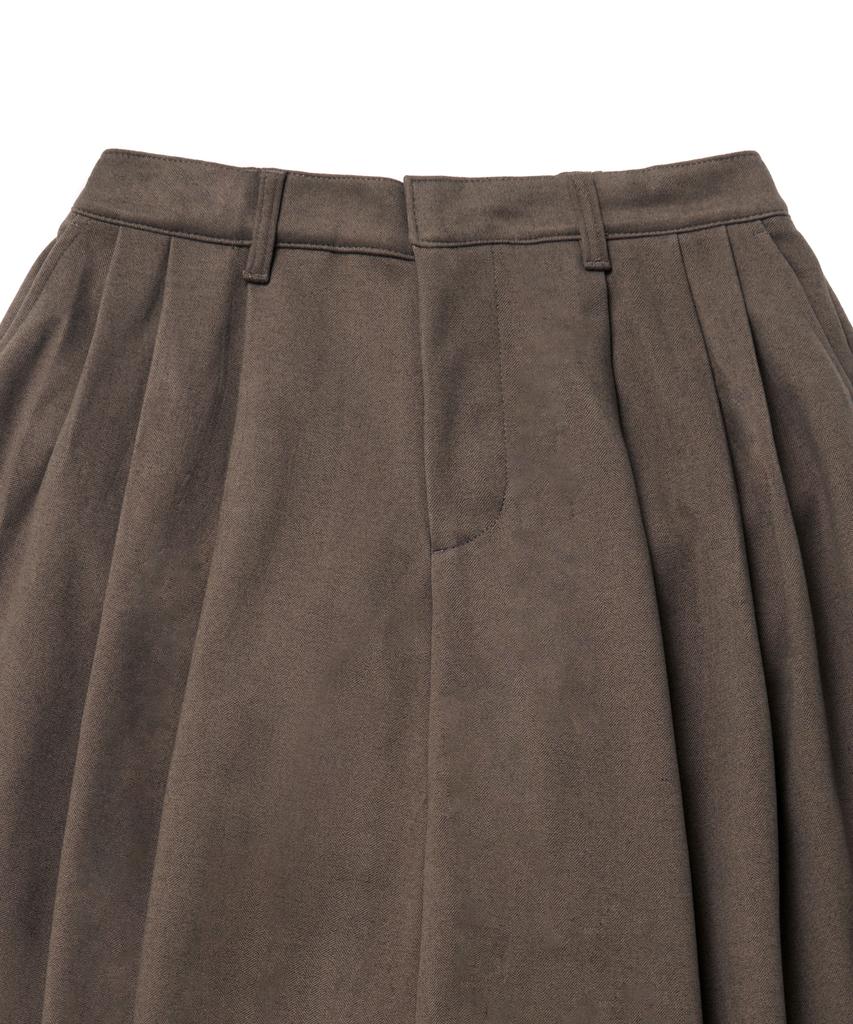 IDWS Void 4 Tuck Balloon Trouser Brown