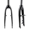Gabeln für Fahrrad Gabeln 3K Carbon Gabeln 20 Zoll Für Faltrad BMX Kinder Rennrad Gabelstützen Scheibenbremse/V-Brake/C-Brake