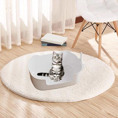 Kedi – Kediler için açık ve kapalı tuvaletler