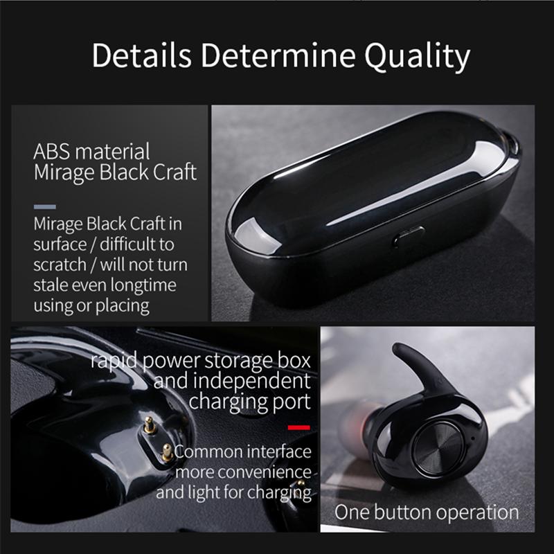 J3S Wireless Bluetooth 5.0TWS Headset 
