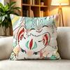 C-Cute Anime Fabulous Beasts  Square Double-Sided printed Pillow Case Bedroom Bedside Pillow Sofa Cushion Cover