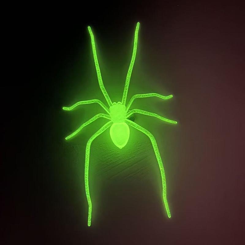 Prank Simulated Glow In The Dark Magnet Unique Cute Spider Fridge Magnet Small Size Lightweight Halloween Magnet Party Decor