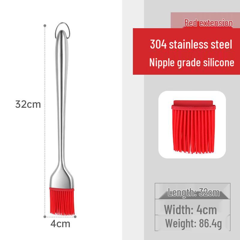 Stainless Steel Silicone Basting Brush