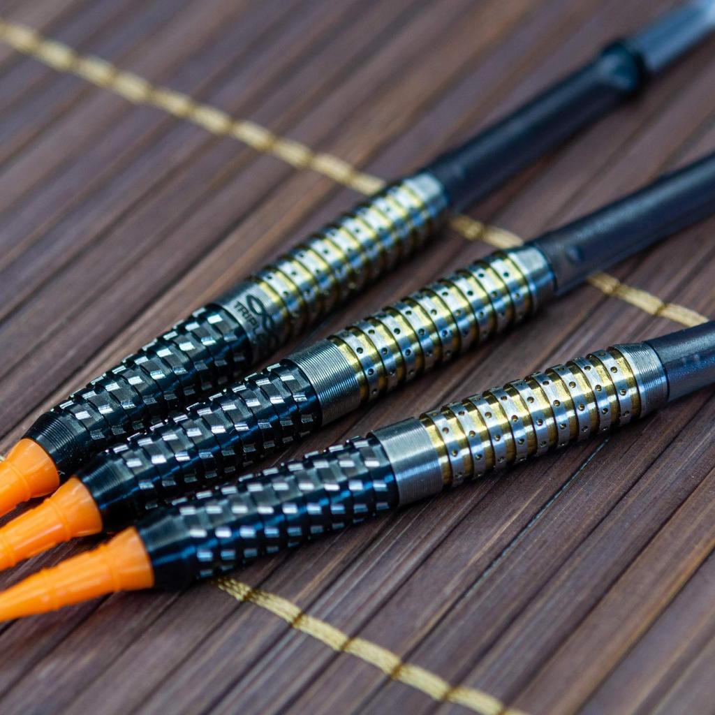 DYNASTY TRIPLEIGHT ASTRA COATING TYPE MORIKUBO RYUKI MODEL Dragoon II Morikubo Ryuki Model 2BA Soft Dart Barrel "DRAGOON II"