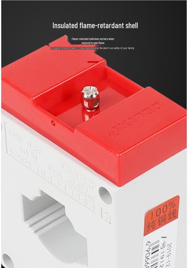DELIXI LMK-0.66 High Precision 0.2S Class BH AC Current Transformer (100/150/200/500/5)