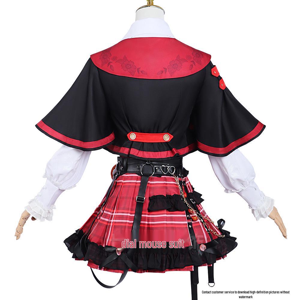 Yu Linglong Naraka: Bladepoint Akabane Školní uniforma Ženský Cosplay kostým