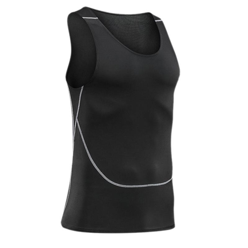 Men’s Quick-Dry Tank Top: Sport PRO Basketball Training & Running Compression Shirt