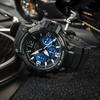Casio DRESS Fashion Trend Contrast Color Street Retro Classic Three Eyes Six Pin Waterproof Sports Quartz Movement Resin Strap MCW-100H-1A2VDF