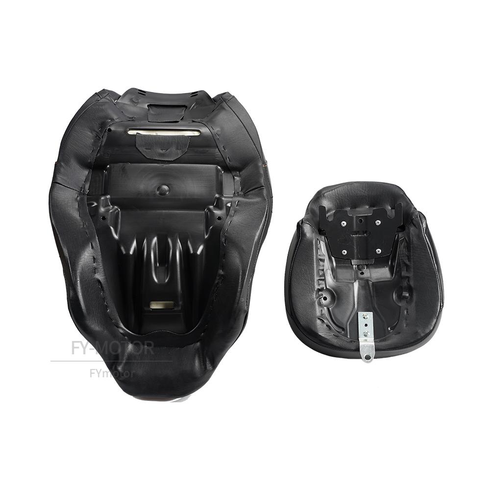 Motorcycle Low-Profile Two-Up Seat Fit For Harley Touring CVO (Street Glide, Road King Special, Classic) 2009-2023