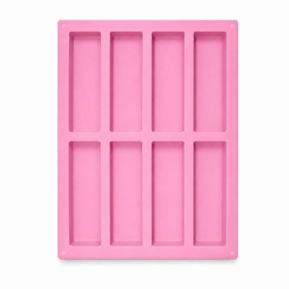 Rectangle Silicone Candy Mold DIY Silicone Ice Cube Tray Granola Bar Pan  for Baking Energy Bars