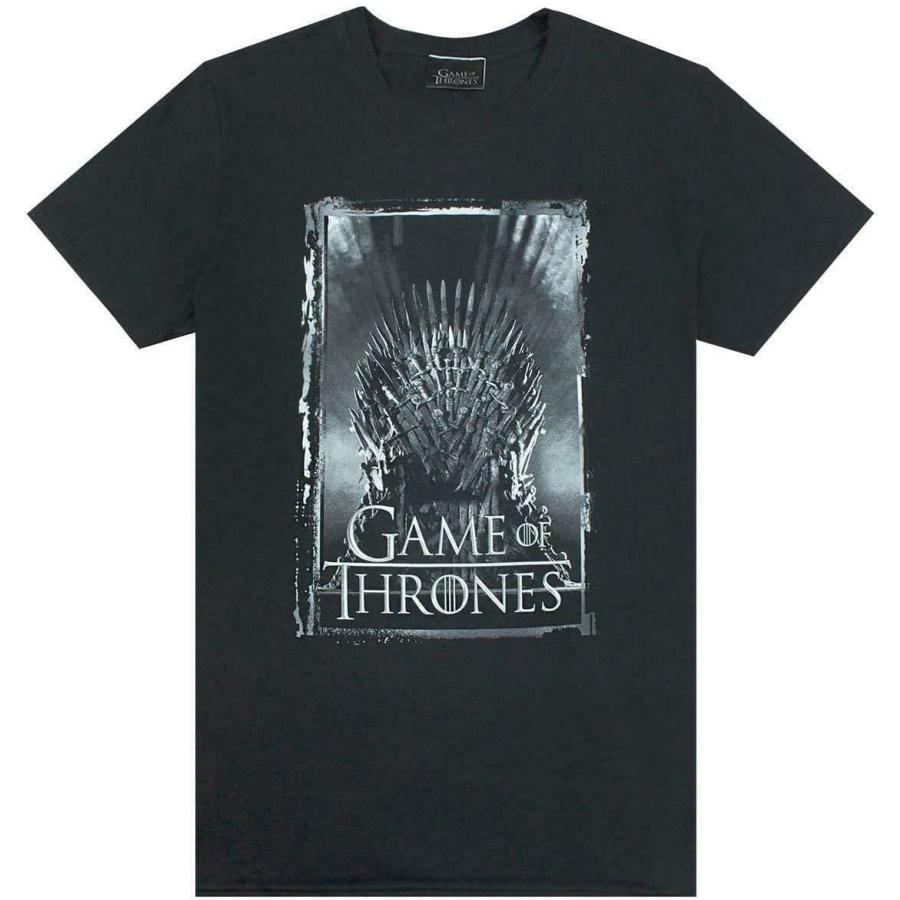 Vanilla Underground Игра Престолов Железный Трон Мужская Футболка (S) черный S чёрный