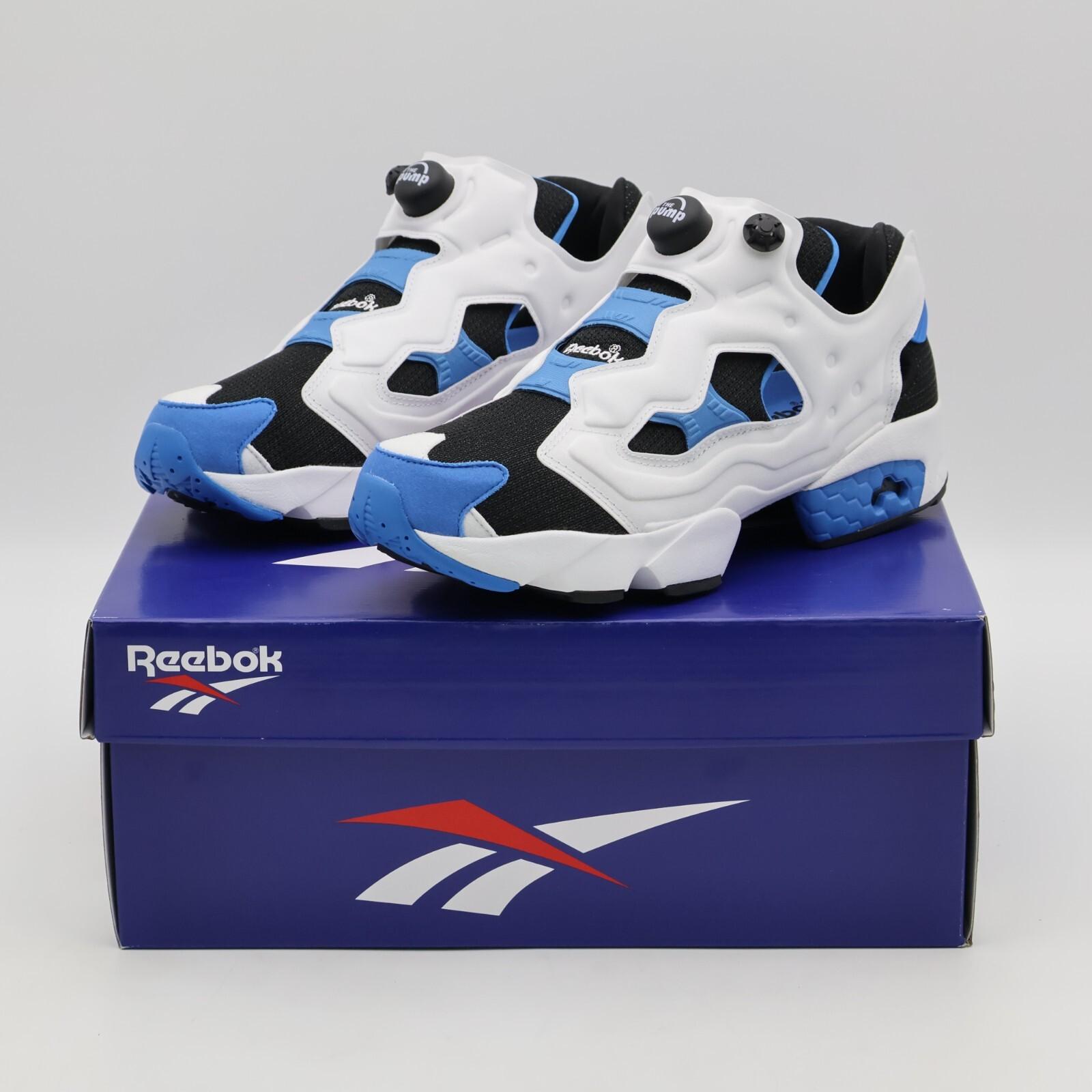 100074689 Reebok Instapump Fury 94 Lost OG White Black Blue (Men s) 10