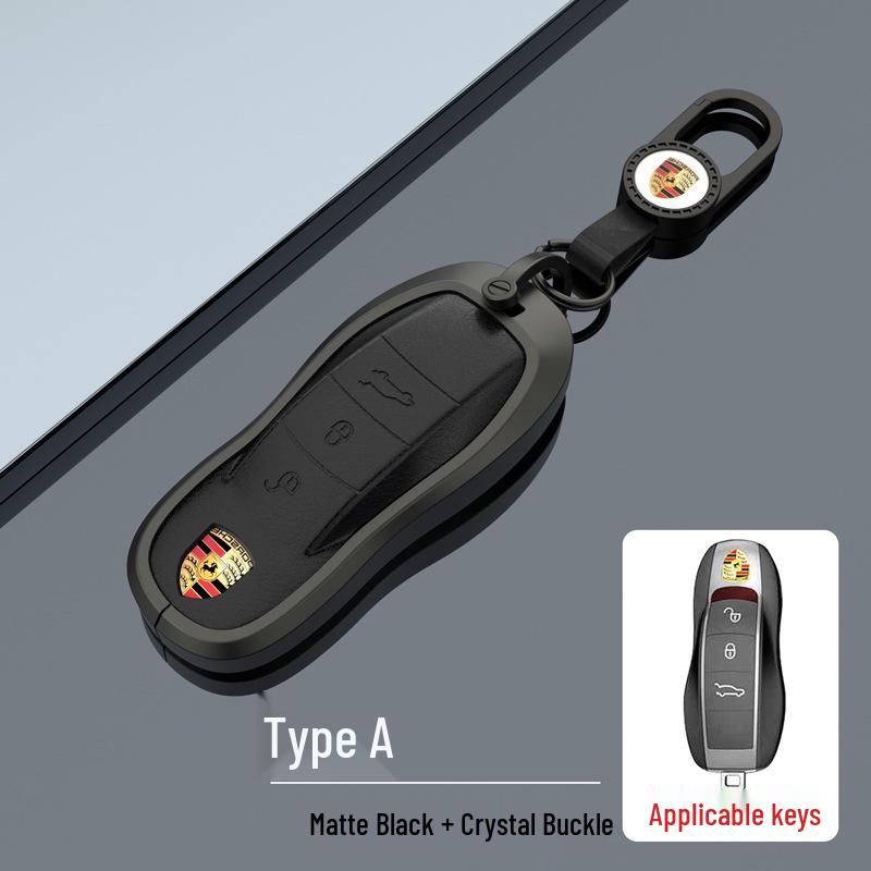 

High-End Key Shell Set for Porsche Cayenne, 911, Panamera, Taycan, McLaren, 718, and Macan.