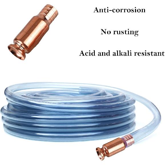 

Shaker 1Siphon Self-Priming 5/8 Copper Pump Head - 3 pc Set (No Hose)