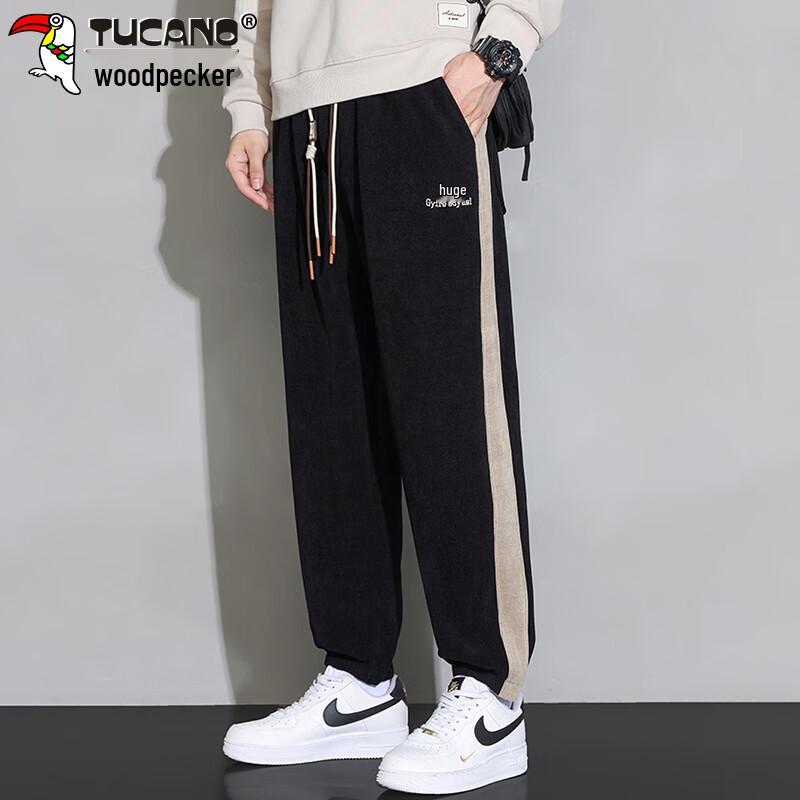 TUCANO Men's Corduroy Tapered Jogger Pants